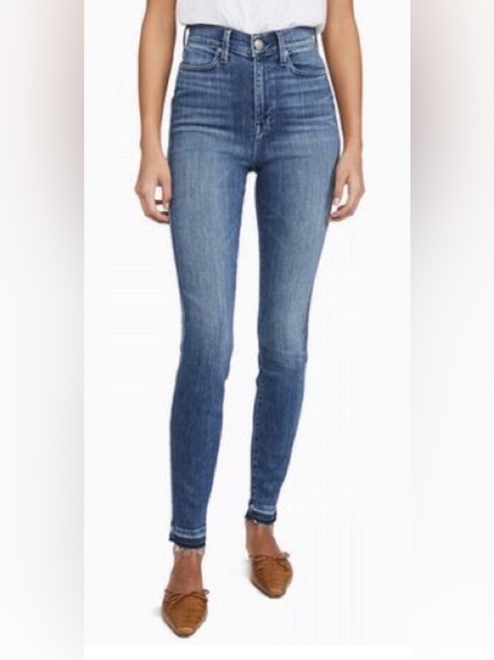 AYR sz 29 The Riser skinny jean in neon Jupiter denim wash good pre owned cond